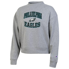 Philadelphia Eagles Champion Women's Triumph Tri-Blend Sweatshirt Gray