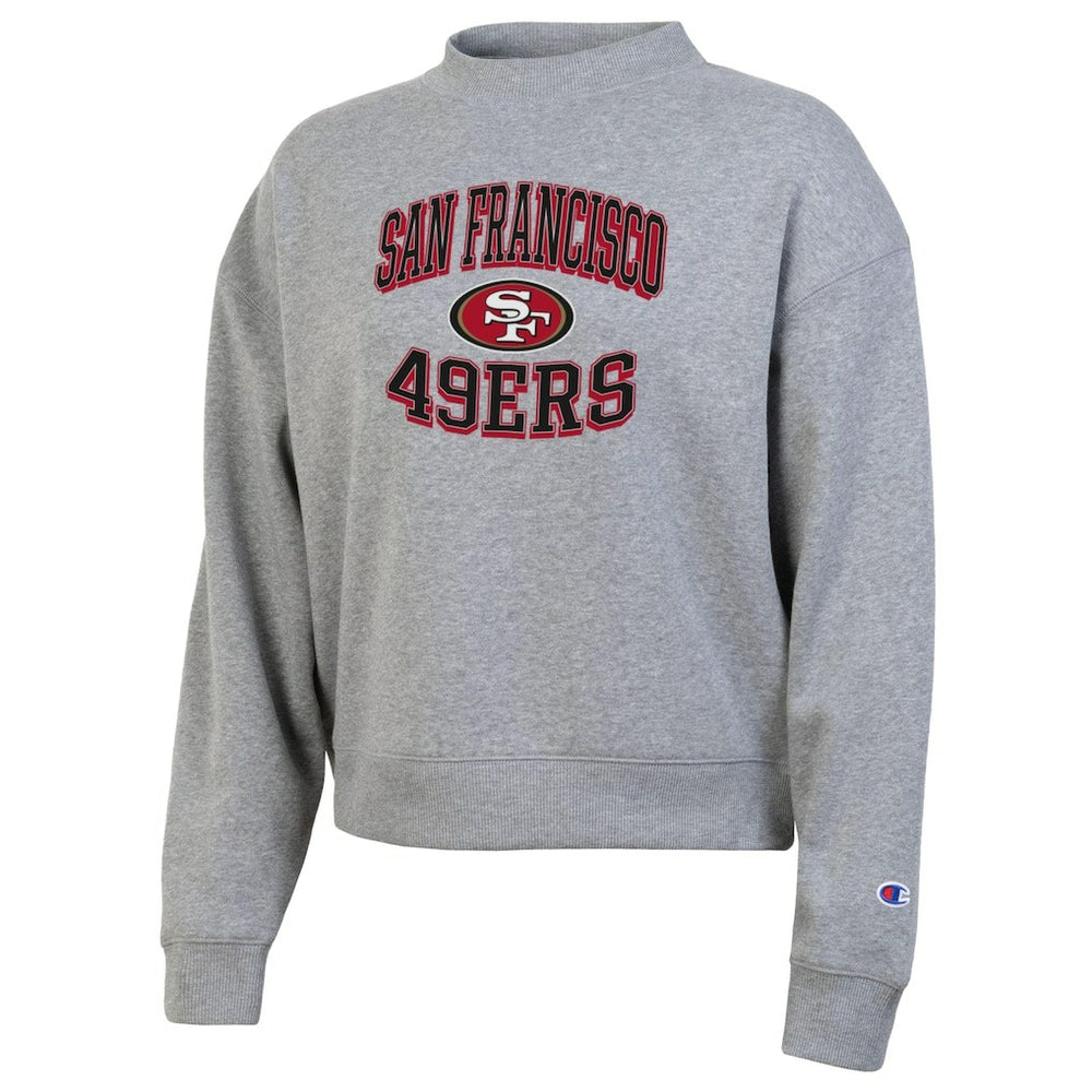 San Francisco 49ers Champion Women's Triumph Tri-Blend Sweatshirt Gray
