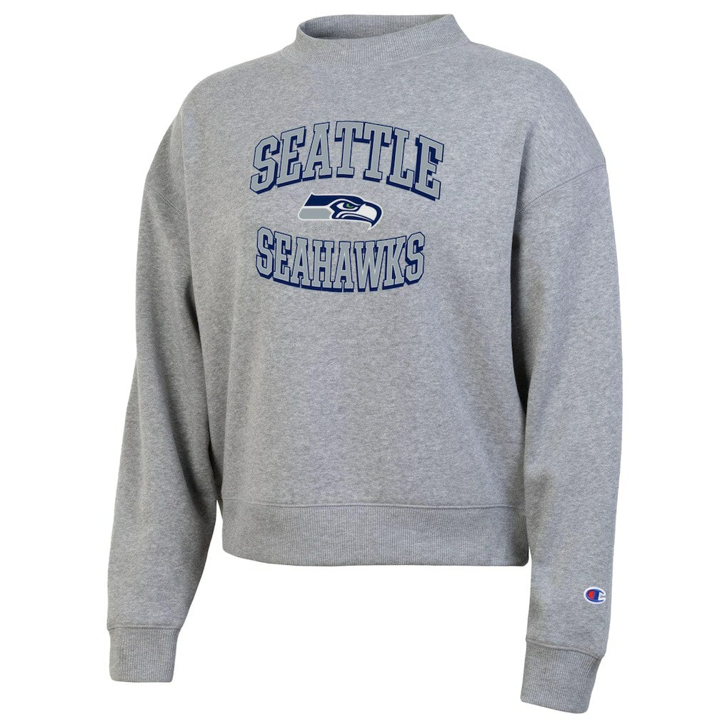 Seattle Seahawks Champion Women's Triumph Tri-Blend Sweatshirt Gray
