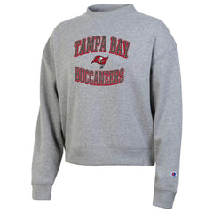 Tampa Bay Buccaneers Champion Women's Triumph Tri-Blend Sweatshirt Gray