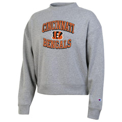 Cincinnati Bengals Champion Women's Triumph Tri-Blend Sweatshirt Gray