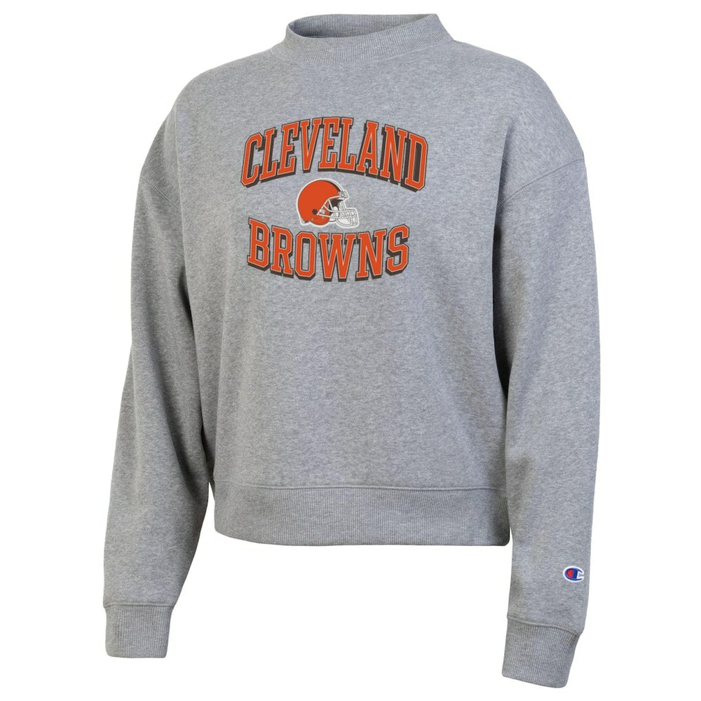 Cleveland Browns Champion Women's Triumph Tri-Blend Sweatshirt Gray