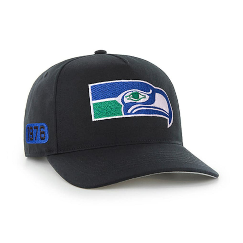 47 brand Seattle Seahawks '47 Blackout Date Hitch Adjustable Hat Black