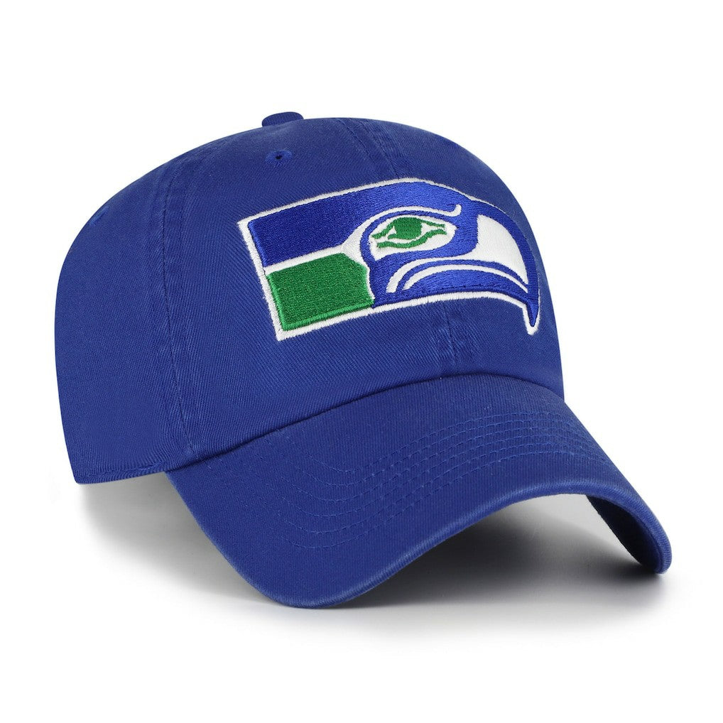 47 brand Seattle Seahawks '47 Clean Up Throwback Adjustable Hat Royal