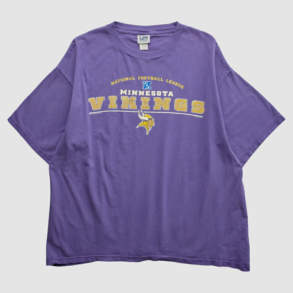 Fanatics Minnesota Vikings Lee Apparel 2000s T-shirt Purple Vintage