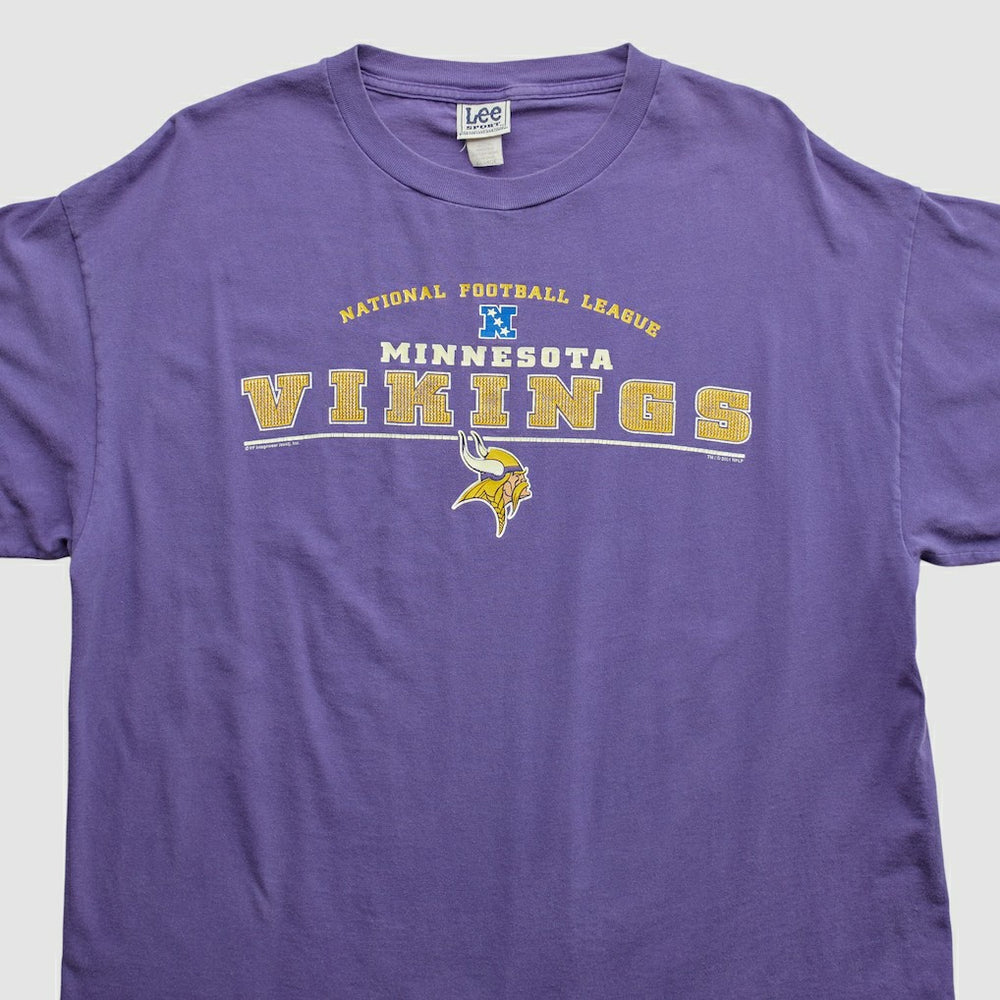 Fanatics Minnesota Vikings Lee Apparel 2000s T-shirt Purple Vintage