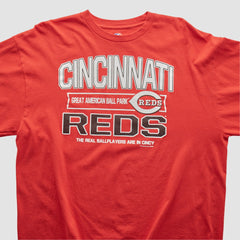 Cincinnati Reds Genuine Merchandise 2000s Long Sleeve T-shirt - Red - XVintage - Fanatics Lifestyle