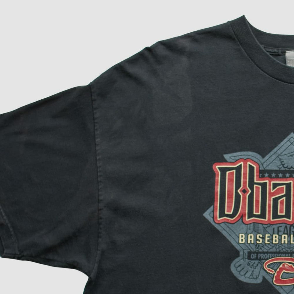 Arizona Diamondbacks Genuine Merchandise 2000s T-shirt - Black - 3XVintage - Fanatics Discount