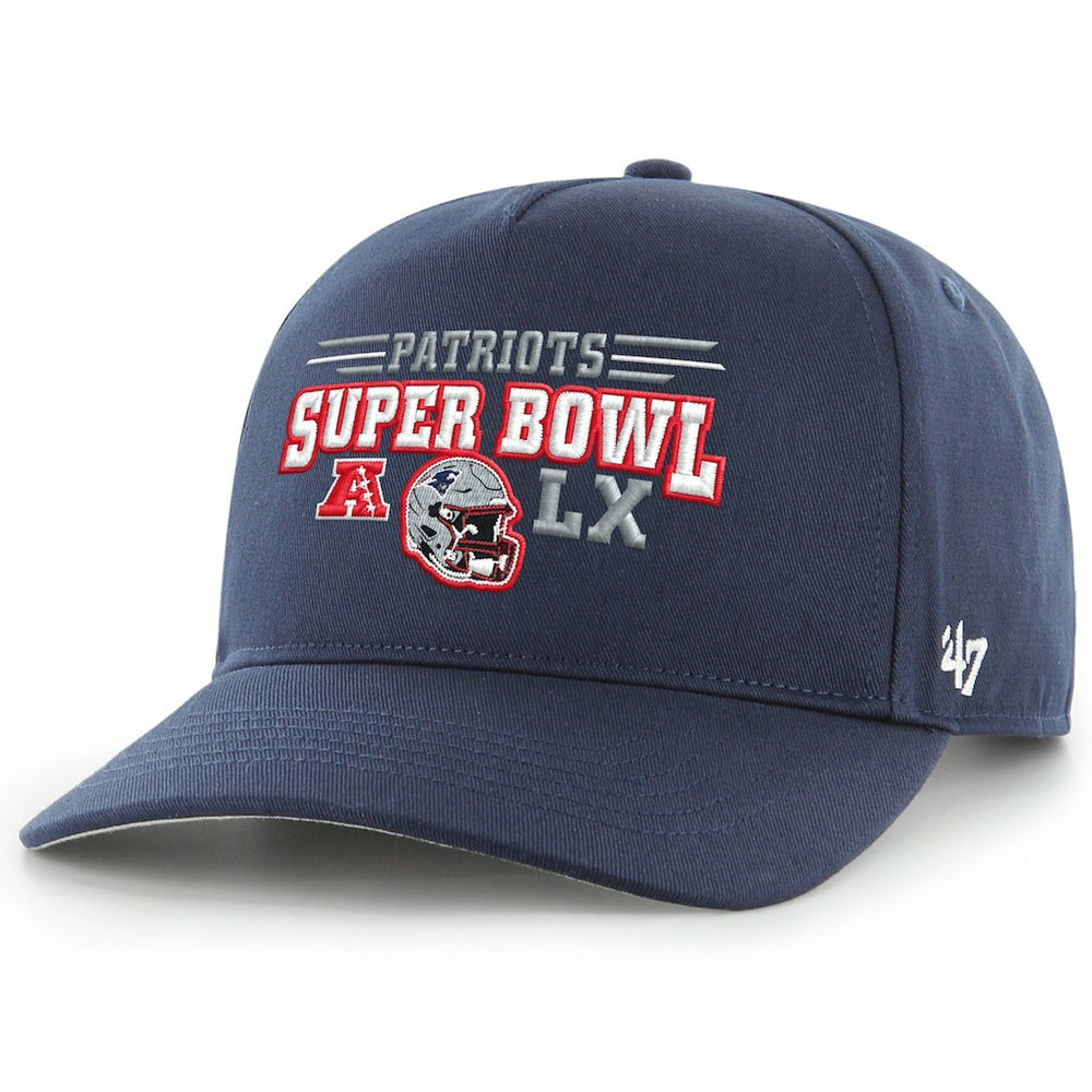 47 brand New England Patriots '47 Super Bowl LX Hitch Adjustable Hat Navy