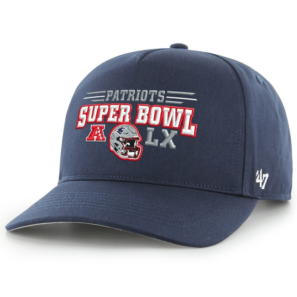47 brand New England Patriots '47 Super Bowl LX Hitch Adjustable Hat Navy