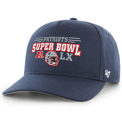 47 brand New England Patriots '47 Super Bowl LX Hitch Adjustable Hat Navy