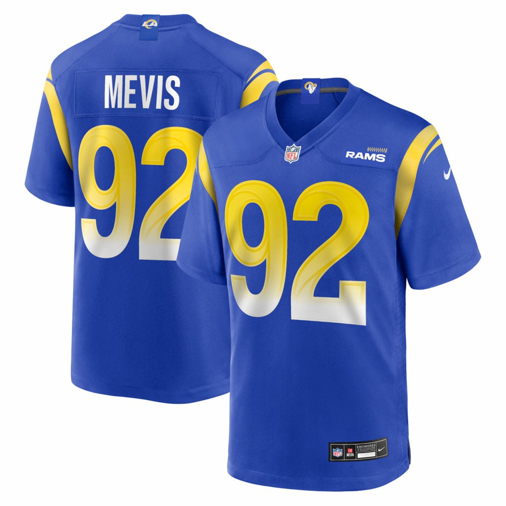 Nike Harrison Mevis Los Angeles Rams Team Game Jersey Royal