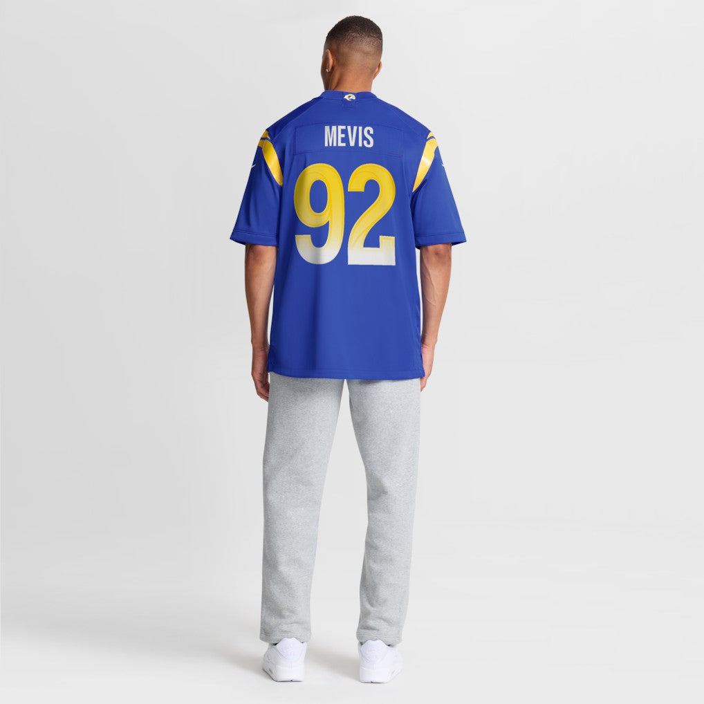 Nike Harrison Mevis Los Angeles Rams Team Game Jersey Royal