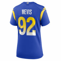 Nike Harrison Mevis Los Angeles Rams Women's Team Game Jersey Royal