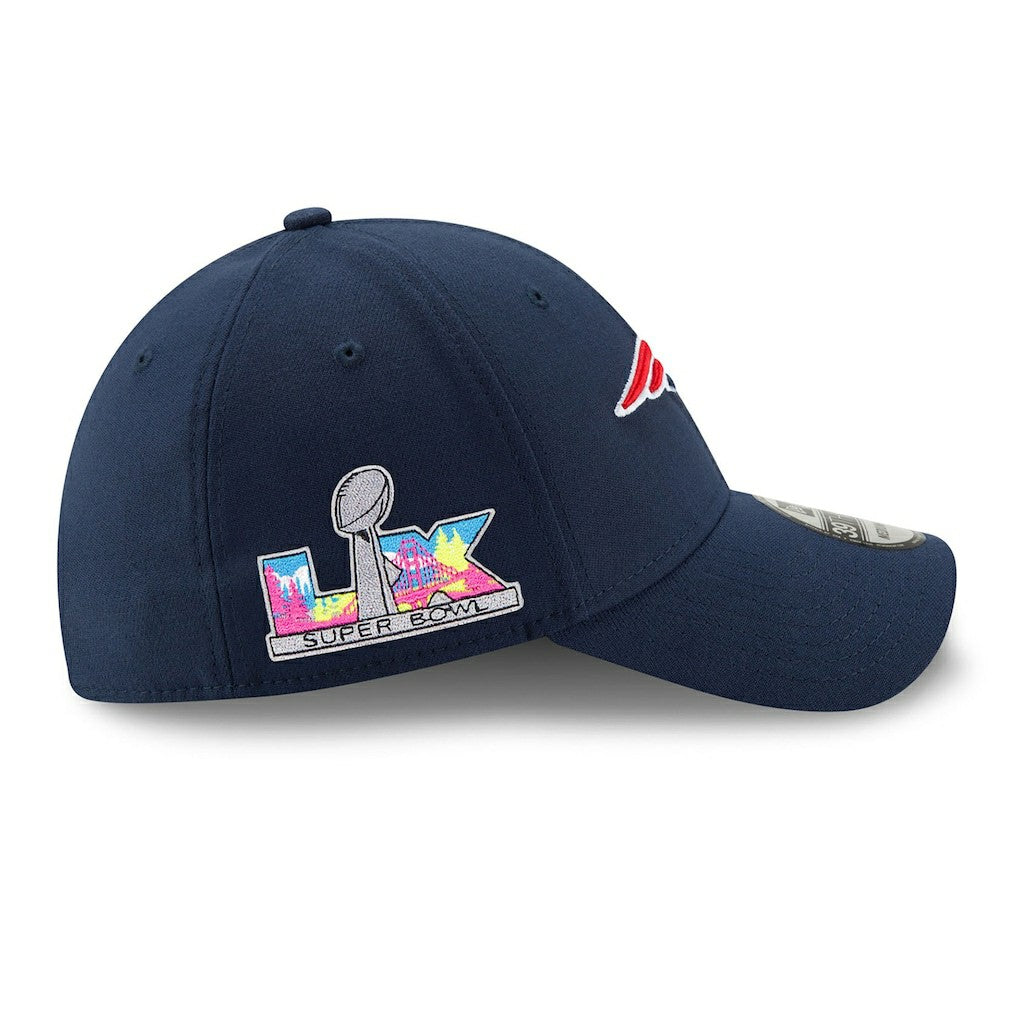 New England Patriots New Era Super Bowl LX 39THIRTY Flex Hat Navy