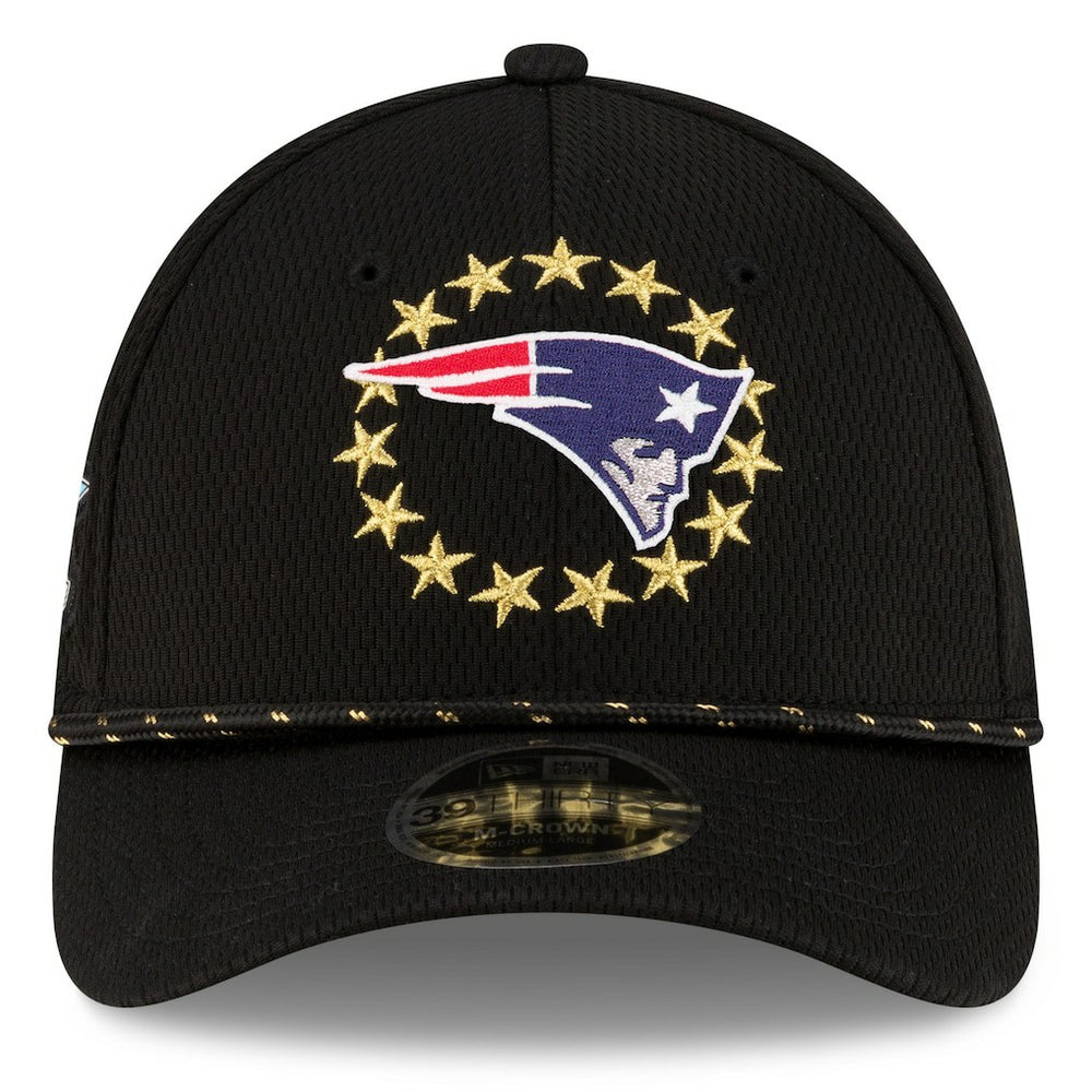 New England Patriots New Era Super Bowl LX 39THIRTY M-Crown Rope Flex Hat Black