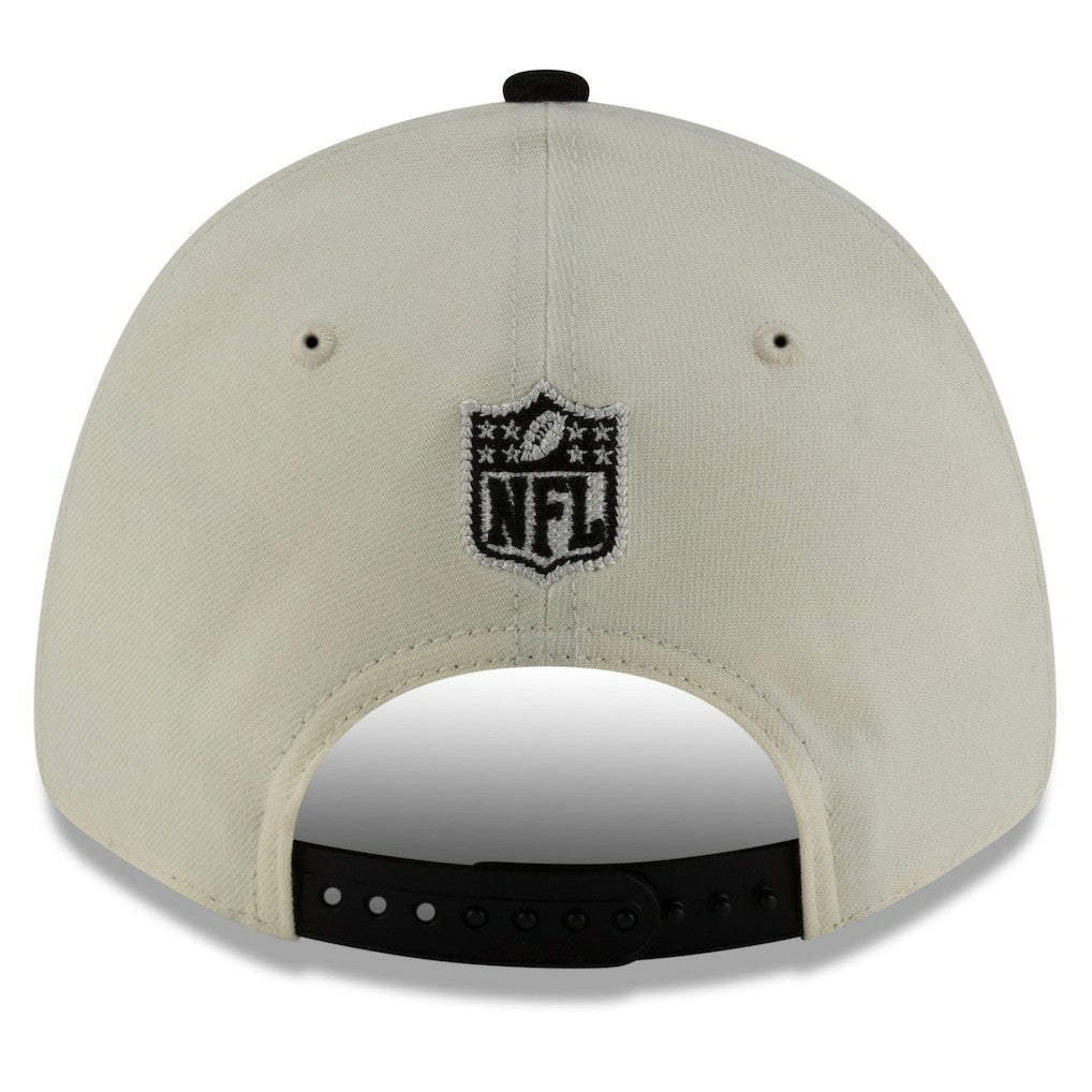 New England Patriots New Era Super Bowl LX 9FORTY Adjustable Hat Cream/Black