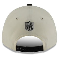 New England Patriots New Era Super Bowl LX 9FORTY Adjustable Hat Cream/Black