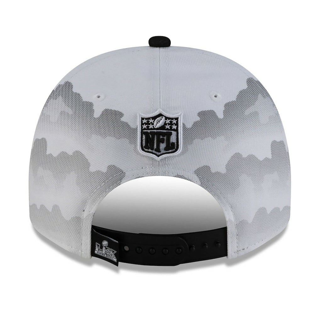 New England Patriots New Era Super Bowl LX Tarmac 9FIFTY Snapback Hat White