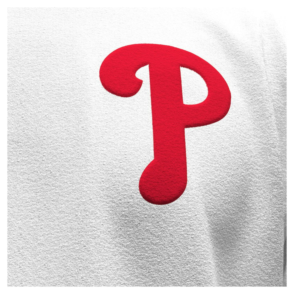 Philadelphia Phillies Fanatics Women's Baseball Stitch Spirit Jersey Long Sleeve T-Shirt - White - Fanatics Sale