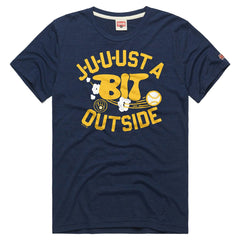 Milwaukee Brewers Homage Tri-Blend Hyperlocal T-Shirt - Navy - MLB Sale