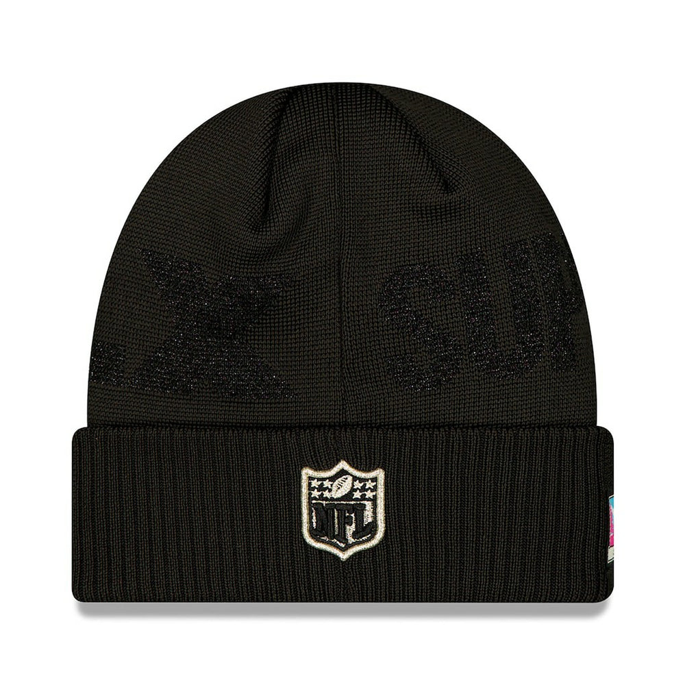 New England Patriots New Era Super Bowl LX Opening Night Cuffed Knit Hat Black