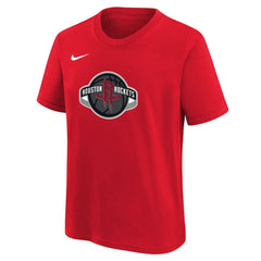 Houston Rockets Youth Team Essential Logo T-Shirt Red | Nike for sale