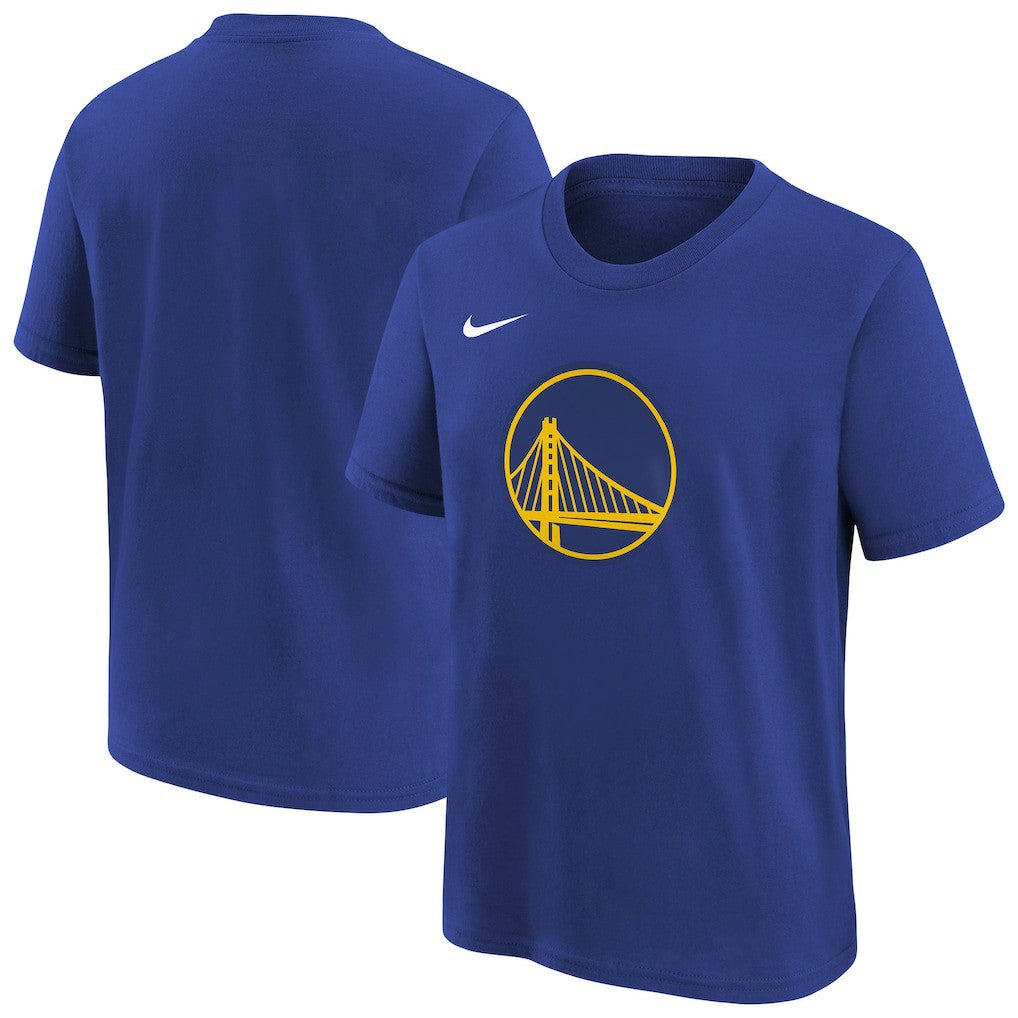 Golden State Warriors Youth Team Essential Logo T-Shirt for sale Royal | Nike Lifestyle