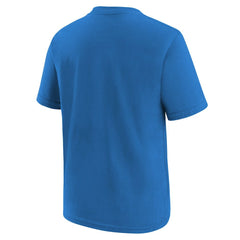 Oklahoma City Thunder Youth Team Essential Logo T-Shirt Blue | Nike Near Me