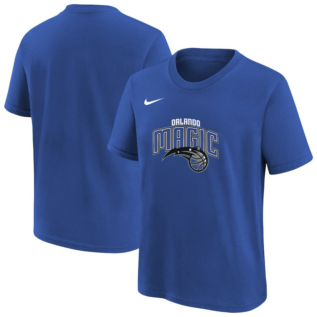 Orlando Magic Youth Team Essential Logo T-Shirt Blue | Nike online