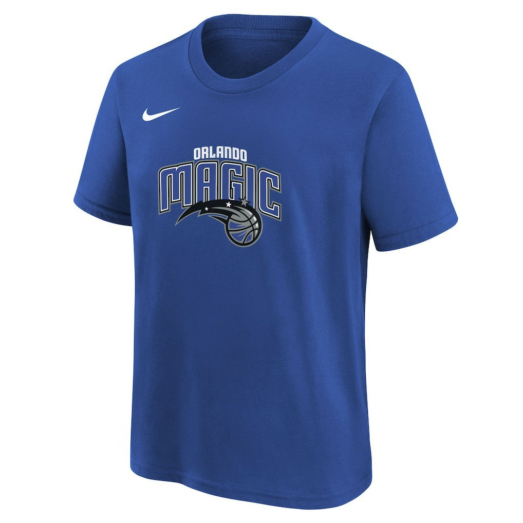 Orlando Magic Youth Team Essential Logo T-Shirt Blue | Nike online