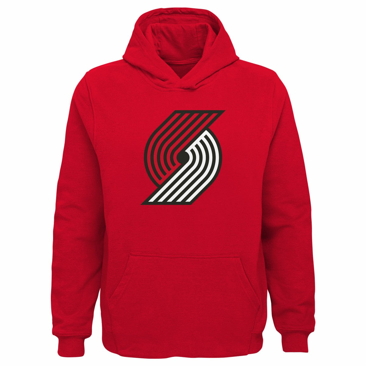 Portland Trail Blazers Outerstuff Youth Primary Logo Pullover Hoodie Red