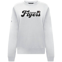Philadelphia Flyers Levelwear Women's Yvette Big Script Tri-Blend Sweatshirt - White - NHL 203809127