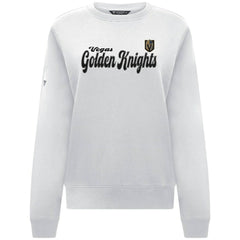 Vegas Golden Knights Levelwear Women's Yvette Big Script Tri-Blend Sweatshirt - White - NHL 203809137
