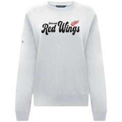 Detroit Red Wings Levelwear Women's Yvette Big Script Tri-Blend Sweatshirt - White - NHL 203809143
