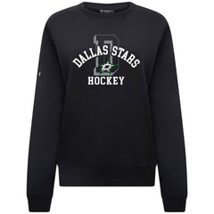 Dallas Stars Levelwear Women's Yvette Limelight Big Letter Sweatshirt - Black - NHL 203809167