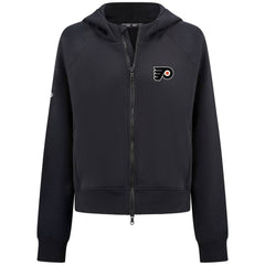 Philadelphia Flyers Levelwear Women's Judd Raglan Full-Zip Hoodie - Black - NHL 203809228