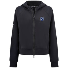 Tampa Bay Lightning Levelwear Women's Judd Raglan Full-Zip Hoodie - Black - NHL 203809235