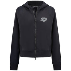Los Angeles Kings Levelwear Women's Judd Raglan Full-Zip Hoodie - Black - NHL 203809247
