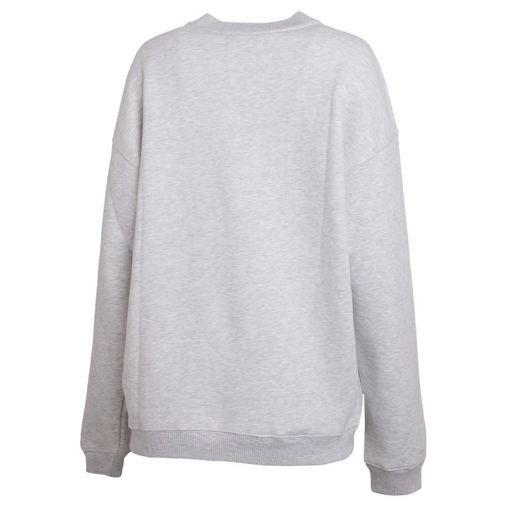 New England Patriots WEAR by Erin Andrews Women's Super Bowl LX Fleece Sweatshirt Gray