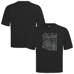San Diego Padres Levelwear Sunrise Luxe Signature Knit T-Shirt - Black - MLB Online