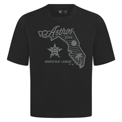 Houston Astros Levelwear Sunrise Luxe Signature Knit T-Shirt - Black - MLB Online