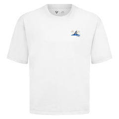 Atlanta Braves Levelwear Panoramic Luxe Signature Knit T-Shirt - White - MLB Online