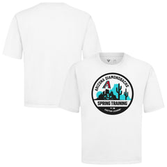 Arizona Diamondbacks Levelwear Spring Training Badge Luxe Signature Knit T-Shirt - White - MLB on Sale