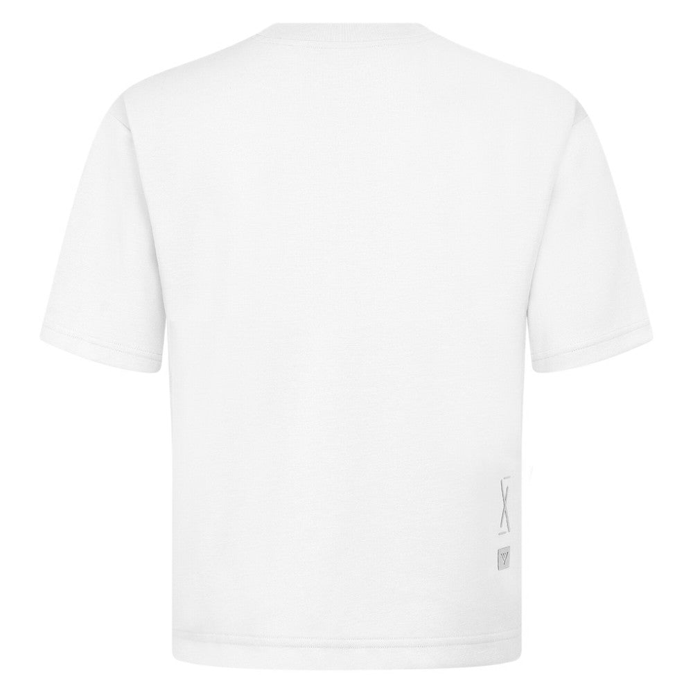 Chicago Cubs Levelwear Spring Training Badge Luxe Signature Knit T-Shirt - White - MLB Lifestyle