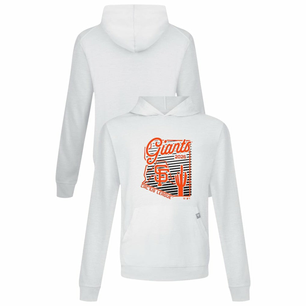 San Francisco Giants Levelwear Sunrise Relay Hoodie - White - MLB Discount