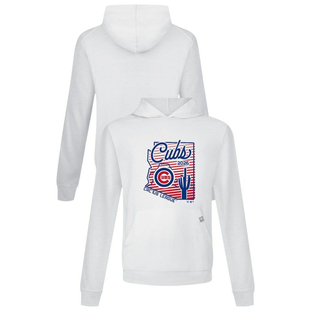 Chicago Cubs Levelwear Sunrise Relay Hoodie - White - MLB Discount