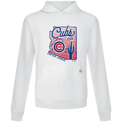 Chicago Cubs Levelwear Sunrise Relay Hoodie - White - MLB Discount