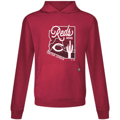 Cincinnati Reds Levelwear Sunrise Relay Hoodie - Red - MLB Online