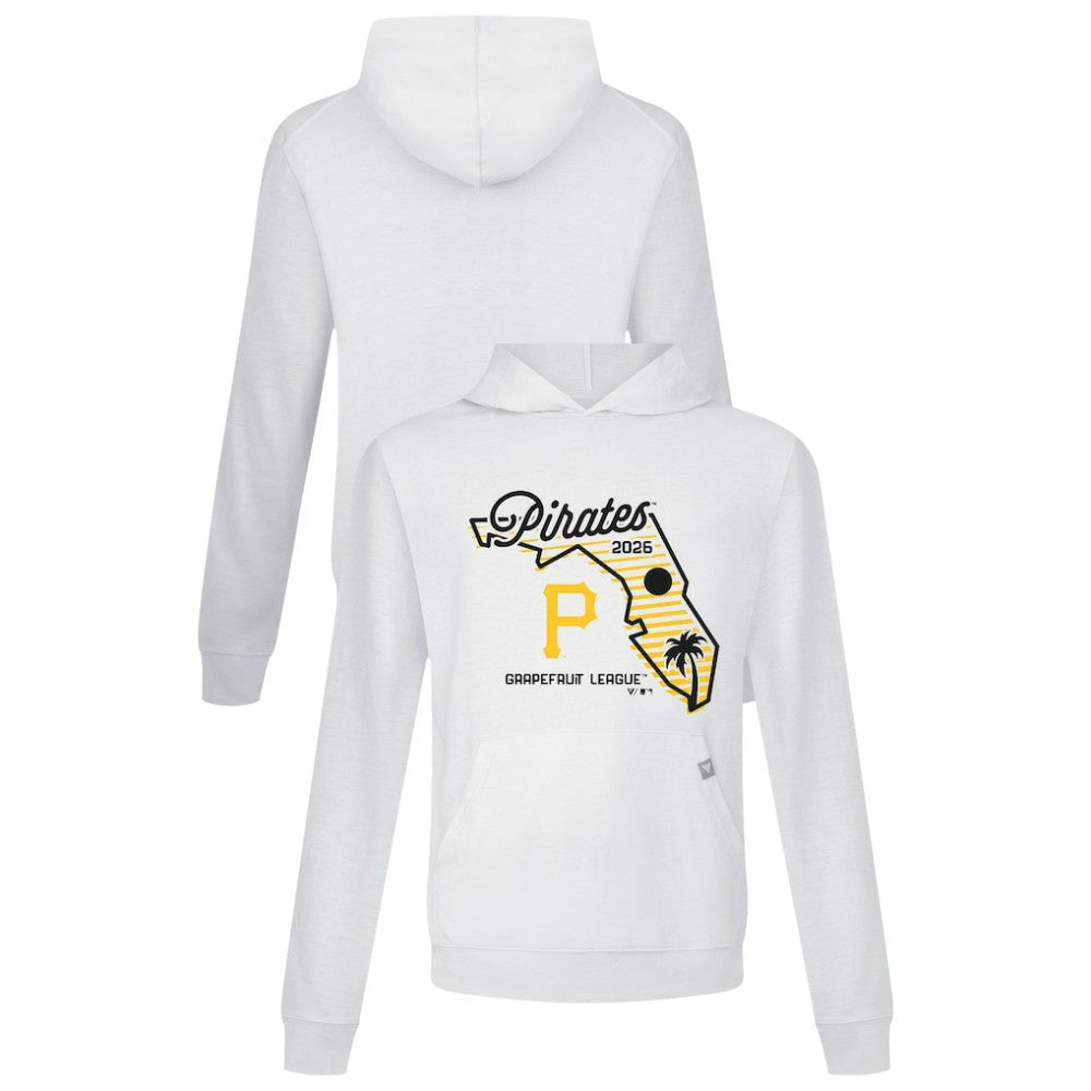 Pittsburgh Pirates Levelwear Sunrise Relay Hoodie - White - MLB on Sale
